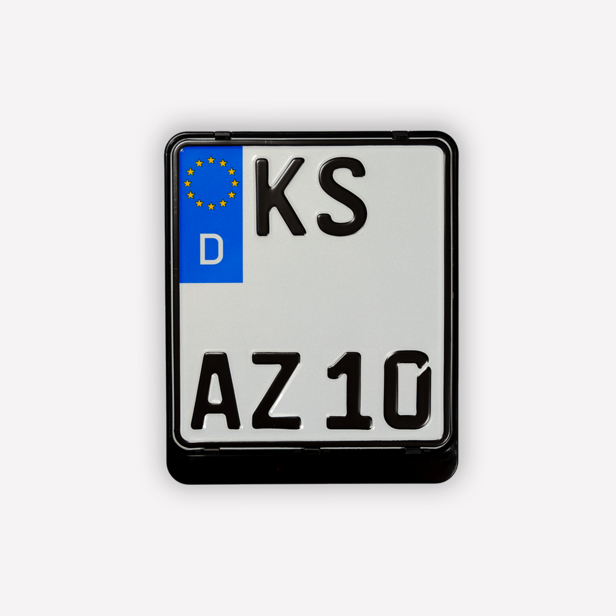 Kennzeichenhalter fürs Motorrad 180/200 – A&Z Autoschilder und